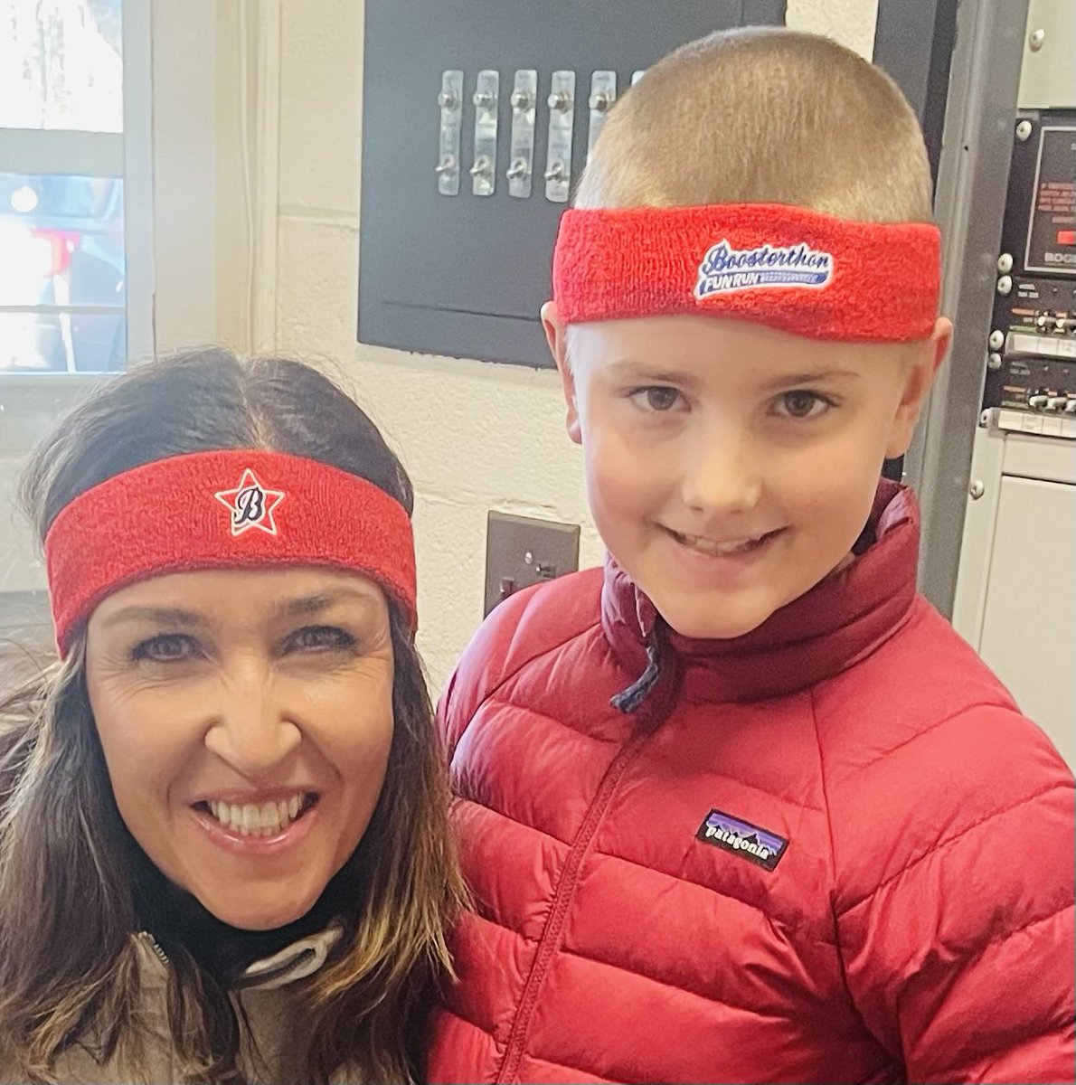 TraceyChestnut's tweet photo. I had this super cute Third-Grader as my morning helper!  We were getting pumped up for The Fun Run.#littleschoolbigheart https://t.co/19ACEWVdlu