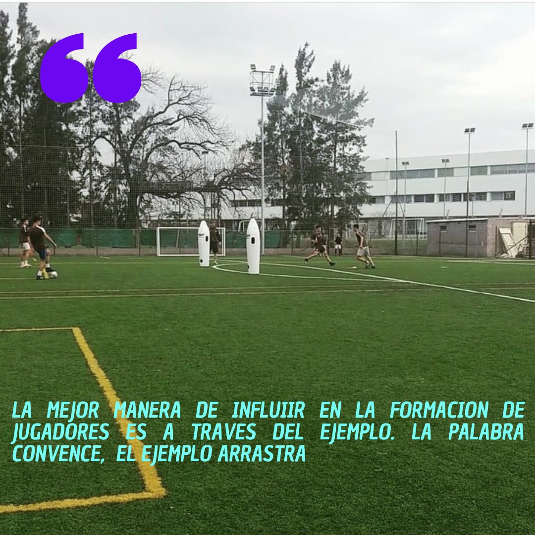 El ejemplo tiene mas fuerza que las reglas.