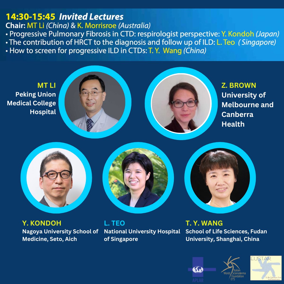 🏃‍♂️Get ready for some enlightening insights in our 'Invited Lectures' session, moderated by @Meng Tao Li and @Zoe Brown. We have an impressive lineup of speakers who are experts in their fields. Don't miss out on this opportunity to learn from some of the best in the field!