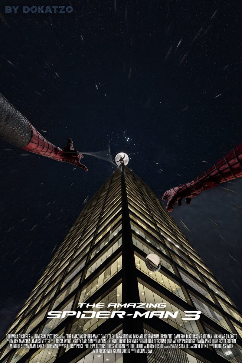 dokatzo's tweet image. The Amazing Spider-man 3 (fan made poster)

made in blender 3.6
tasm rig by @UgoRibaut 

#Tasm3 #tasm2 #SpiderMan2PS5 #FYP #Blender #render #fanmade #poster
