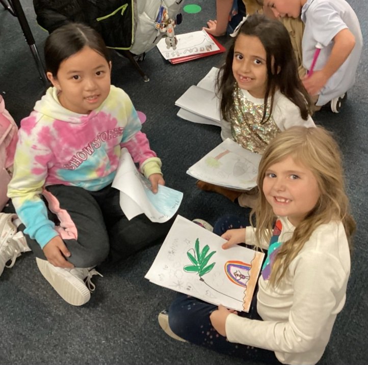 JenniferRu's tweet photo. Writing Celebration! We had so much fun reading our writing to each other today!!🥰 @ClardyElemNKC https://t.co/czThSz1irA