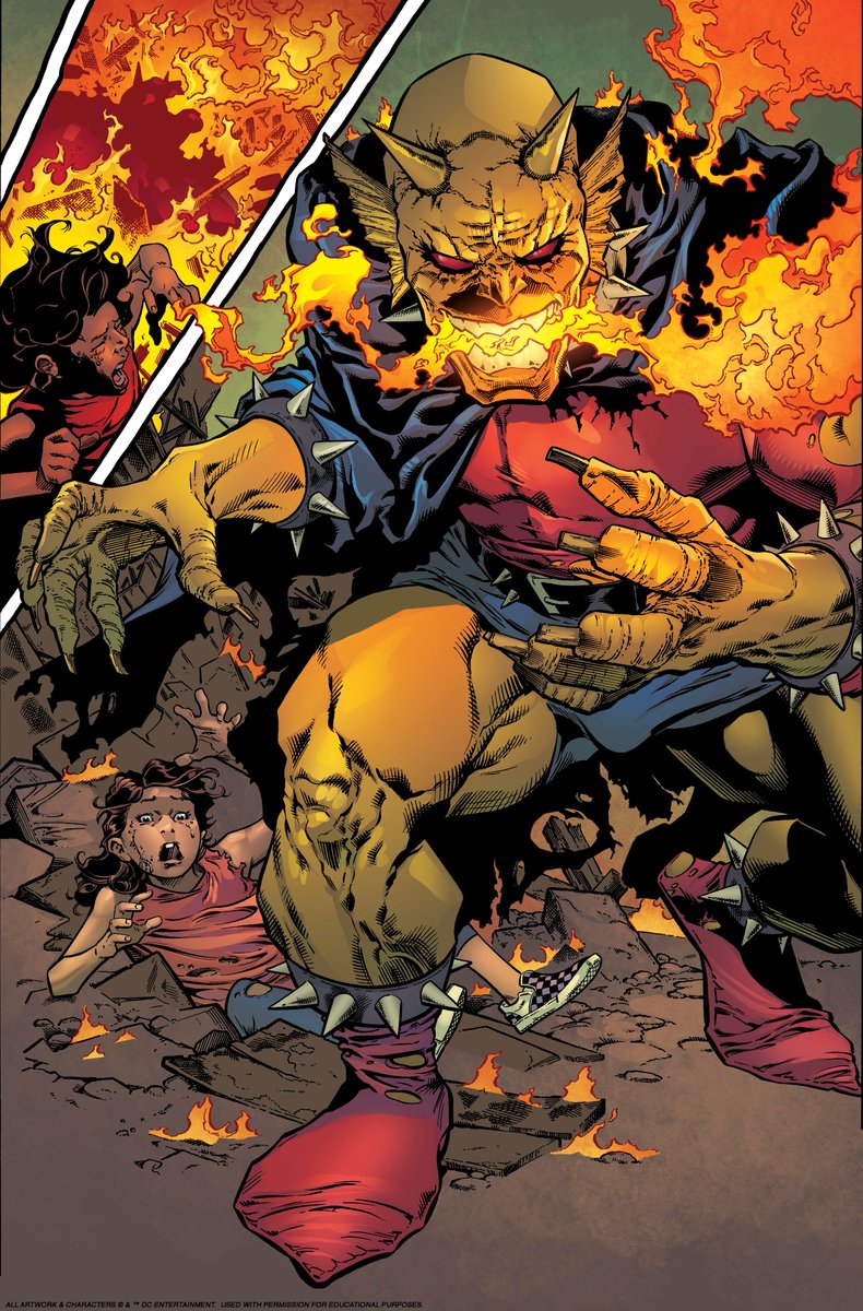 ArtOfTimBrown's tweet photo. Apparently I never posted these. I did these pages while studying with Chris Sotomayor in his Advanced Class at Comics Experience a few months back.

Drawn by: @IAmBradWalker 
Colour by: Timothy C. Brown

#DC #Comics #Etrigan #TheDemon #ComicsColorist https://t.co/5JeZb8pDVi