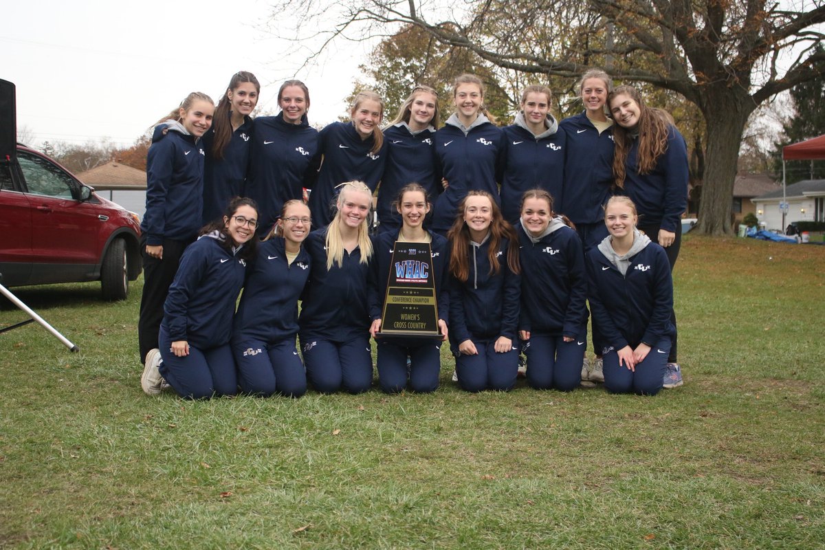 XC | Women's Cross Country wins their third straight Conference Title to highlight action at the WHAC Championships! 

cugoldeneagles.com/news/2023/11/3…

#TogetherweSOAR