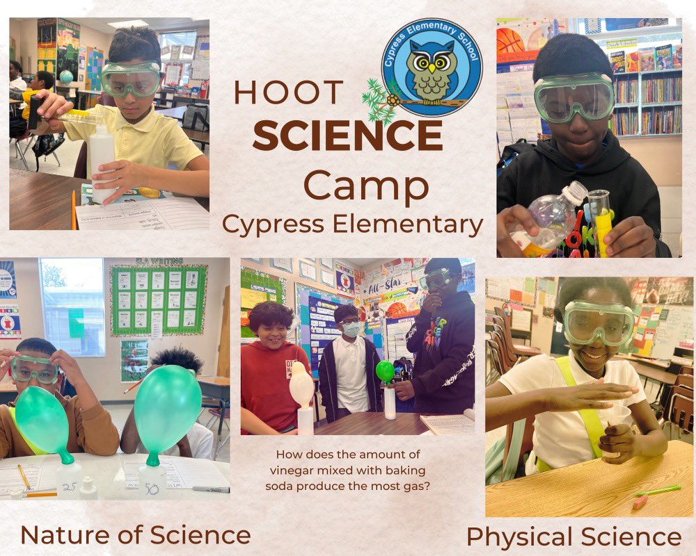 5th grade students learning with hands on experiments in our Science ELO Hoot Camp! @CypressOwls @Alphagirl97 @browardschools @BCPSSci @BCPSNorthRegion @BCPSSantana @KP4Kidz