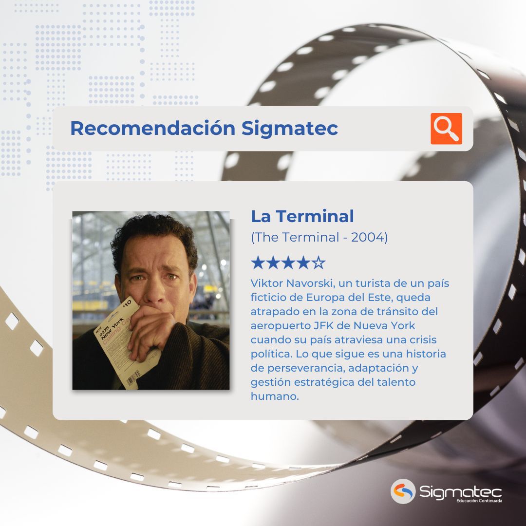 sigmatecdr's tweet image. 🚀 La Terminal nos recuerda que la gestión del talento humano va más allá de las políticas y procedimientos; se trata de las personas y su capacidad para adaptarse, comunicarse y liderar en situaciones desafiantes.

¿Has visto esta película?

#Sigmatec #Recomendacion #LaTerminal