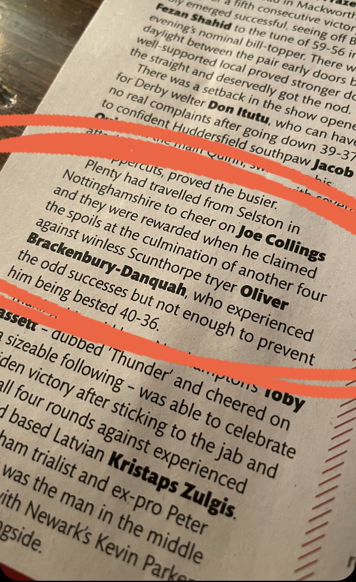 Joe_Coll24's tweet image. Boxing News just arrived, getting the Selston boys a name drop 🔥😎