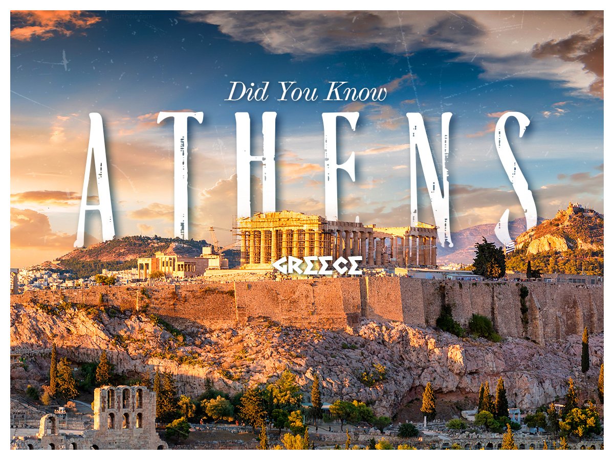 PortholeCruise's tweet photo. Athens is one of the oldest cities in the world, with a history dating back more than 3,400 years. It is considered the birthplace of democracy and the cradle of Western philosophy. The Acropolis, with its Parthenon, is a symbol of ancient Greek civilization. #historicfact #Athens