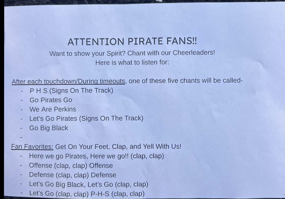 PHSstudent24's tweet photo. Show your Pirate spirit!⬇️ https://t.co/PJi0Ng5BqV