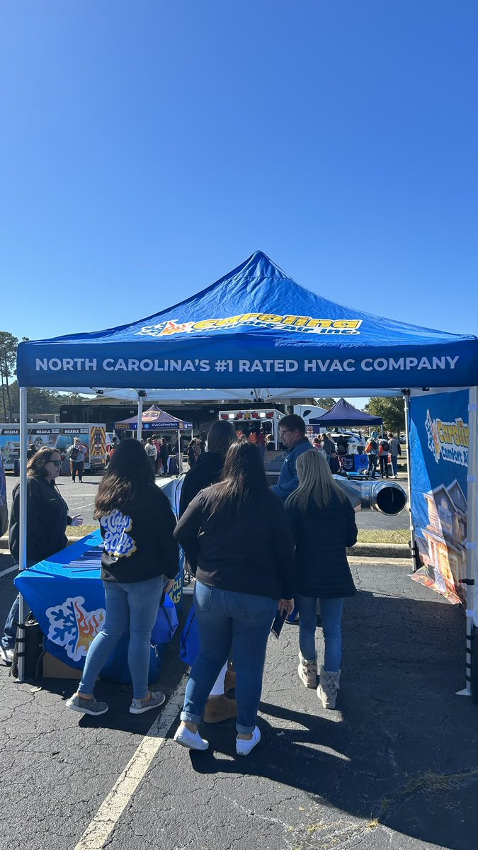 Yesterday, our Carolina Comfort Air team had the privilege of participating in the JOCO Works Job Fair in Johnston County. 🌟 It was an incredible opportunity to connect with the local community and share our passion for heating, cooling, and indoor air quality solutions. #CCA