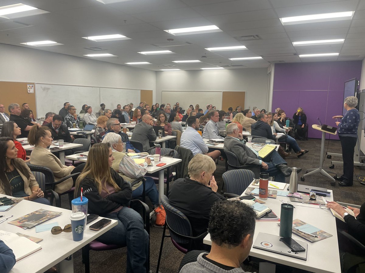 APS School Board President Yolanda Montoya -Cordova meets charter school leaders and councils for the first time in 24 years of our charter engagement. Putting students first, always.