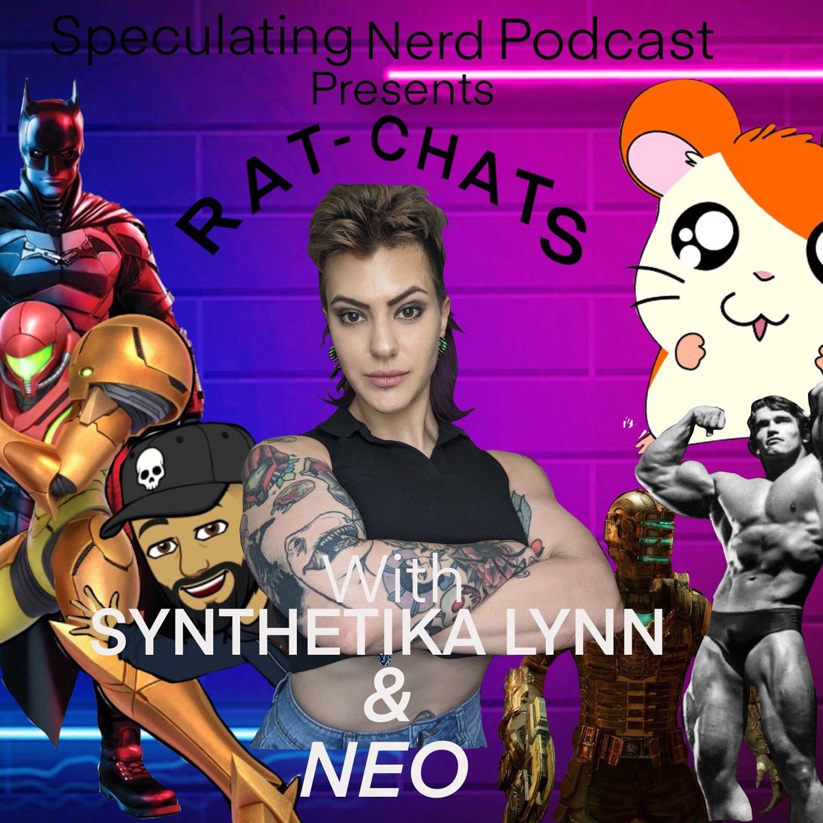 Hey there, fellow members of #TheMischief 
Stay tuned THIS SUNDAY to #RatChats w. @synthetika_lynn and Me.
As we talk #conspiracytheories and play a couple of games 
#NameThatSong
#TarotMeThisTarotMeThat
&
#NameThatMovie 
Let us know your fav theories!
podcasters.spotify.com/pod/show/neo61