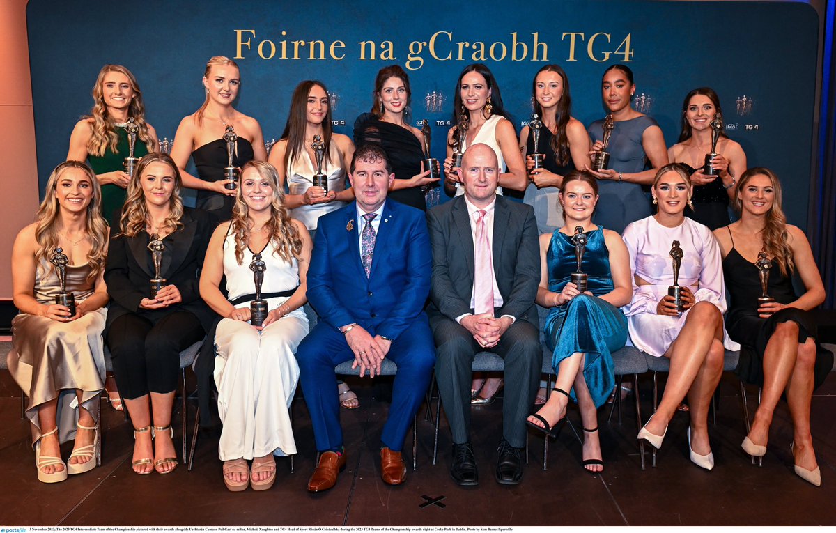 LadiesFootball's tweet photo. Our 2023 @TG4TV Team of the Intermediate Championship 👏 

Full details on winners ▶️ https://t.co/KMfnd4E5oY

@SportTG4 #ProperFan https://t.co/bLwilxND8k