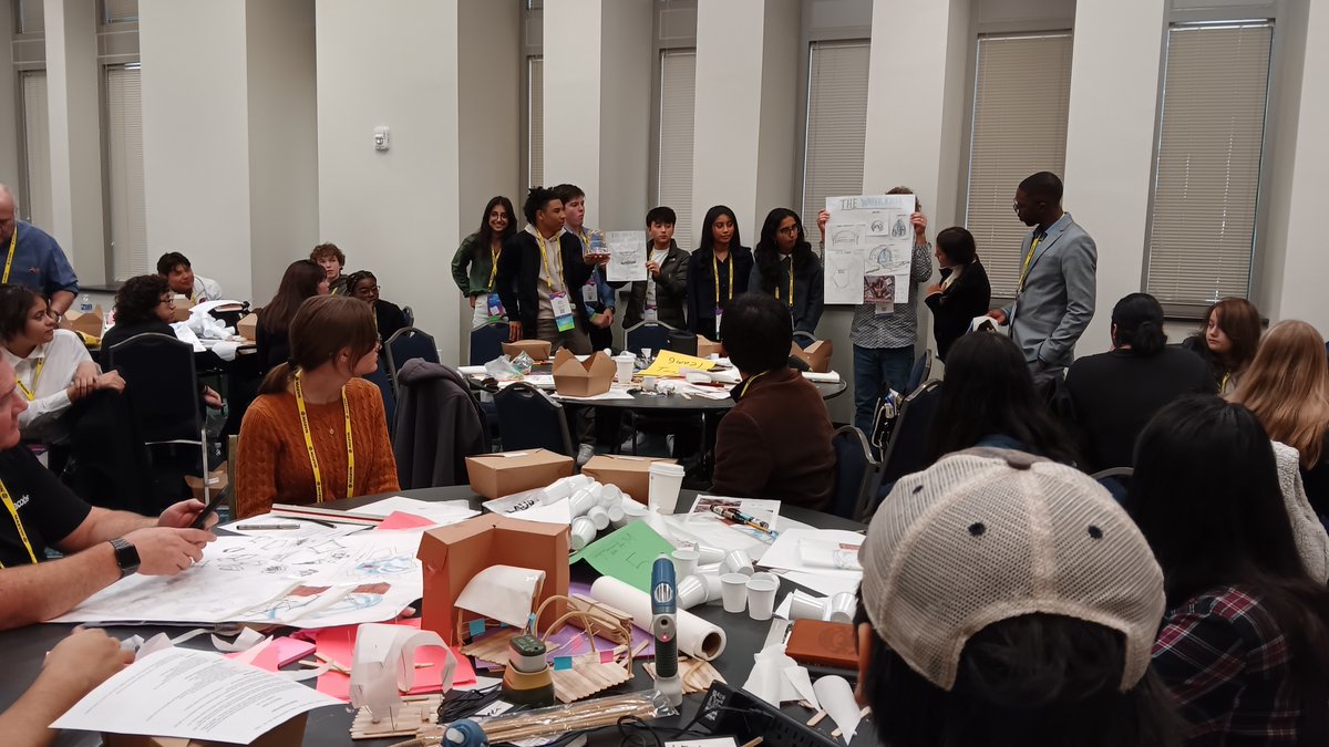OzRivOr's tweet photo. Incredible @TXArchitects Student Charrette! #Architects, college students, professors & 40 amazing HS students from 14 districts:
Ft. Worth
Arlington
Lewisville
Dallas
Plano
Rockwall
Tyler
NE (SA)
SB (HOU)
Waco
Garland
Prosper
Katy
Socorro (EP)
#stantecproud #futuregamechangers https://t.co/gd2ZNnryQD