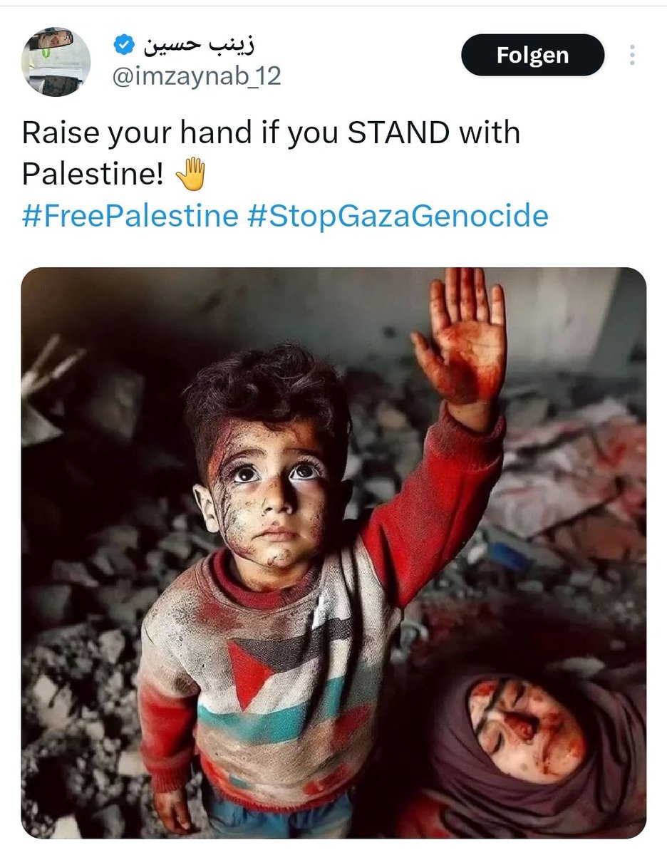 Raise your hand if you have 6 fingers and use AI for your propaganda...