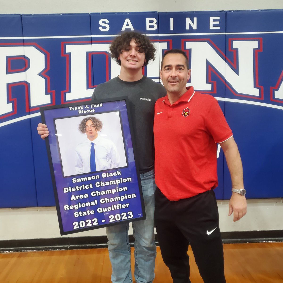 Congratulations to <a href="/Sam_Blackthrows/">Samson Black</a> and all of our Sabine H.S. Honor Wall recipients today. You will live in infamy.