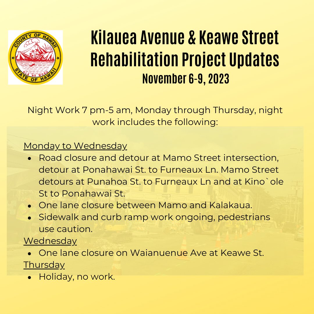 Public Works HI (@dpwhi) on Twitter photo 