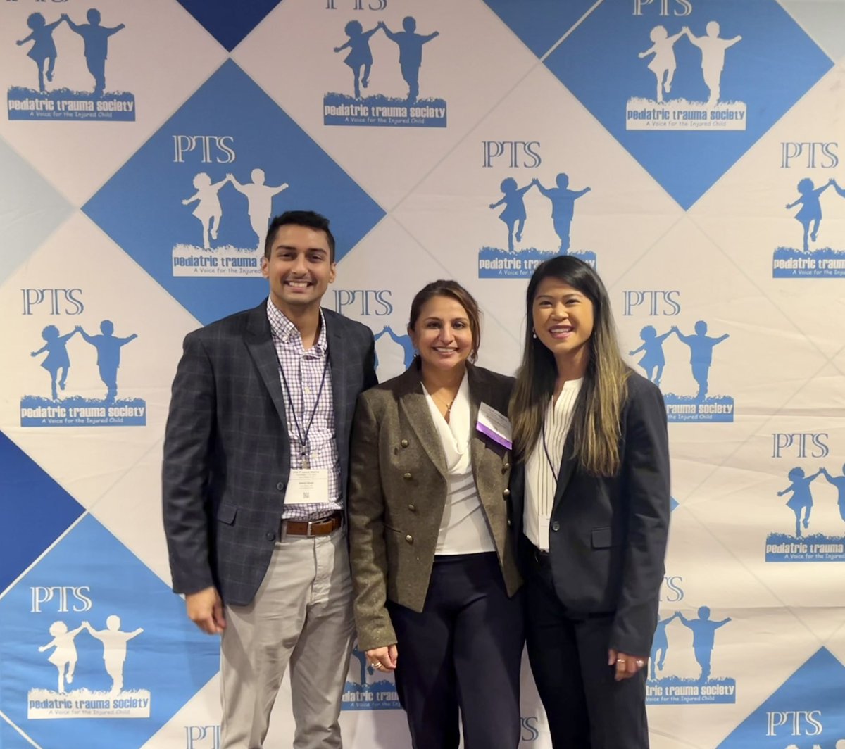 Bindi Naik-Mathuria MD, MPH (@bnaikma) on Twitter photo Glad to introduce these 2 star residents and future ped surgeons to my favorite meeting of the year! #PTS23 <a href="/PediTraumaSoc/">Pediatric Trauma Soc</a> <a href="/PediSurgeryUTMB/">UTMB Pediatric Surgery</a> Glad to introduce these 2 star residents and future ped surgeons to my favorite meeting of the year! #PTS23 <a href="/PediTraumaSoc/">Pediatric Trauma Soc</a> <a href="/PediSurgeryUTMB/">UTMB Pediatric Surgery</a>