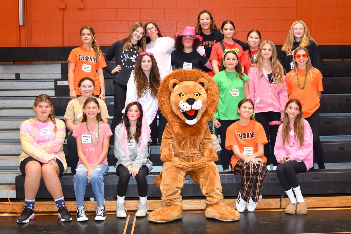 Thorne Middle School (@thorne_ms) on Twitter photo Sending a giant THANK YOU to Mrs. Gregory & Student Activities for a ROAR-some afternoon! 🦁💯 @MrsSmithTMS <a href="/ThorneGuidance/">Thorne Guidance</a> <a href="/MathyKathy2014/">Kathleen Gregory</a> #180WaysLionsLead #MTPSPride Sending a giant THANK YOU to Mrs. Gregory & Student Activities for a ROAR-some afternoon! 🦁💯 @MrsSmithTMS <a href="/ThorneGuidance/">Thorne Guidance</a> <a href="/MathyKathy2014/">Kathleen Gregory</a> #180WaysLionsLead #MTPSPride