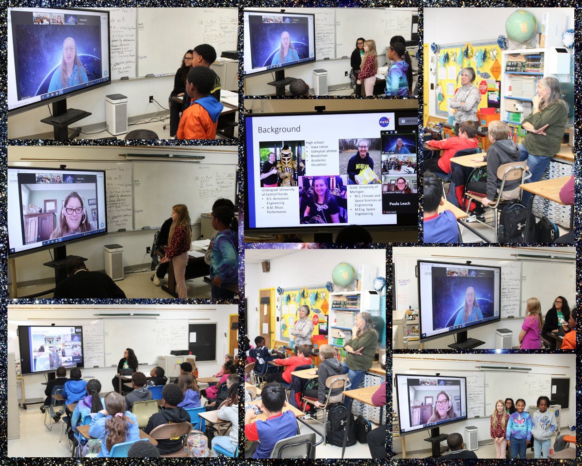 bcpsva's tweet photo. π Exciting News! Our 4th-grade students, under the guidance of Mrs. Sopko, Mr. King, and Ms. Dunlap, had a fantastic ZOOM meeting with NASA Engineer, Emily Judd! π©βπ A big thanks to @STEMGal & Ms. Emily Judd for this incredible opportunity! π #ITTIP #NASA #BrunswickStrong https://t.co/A9E29qn6PZ