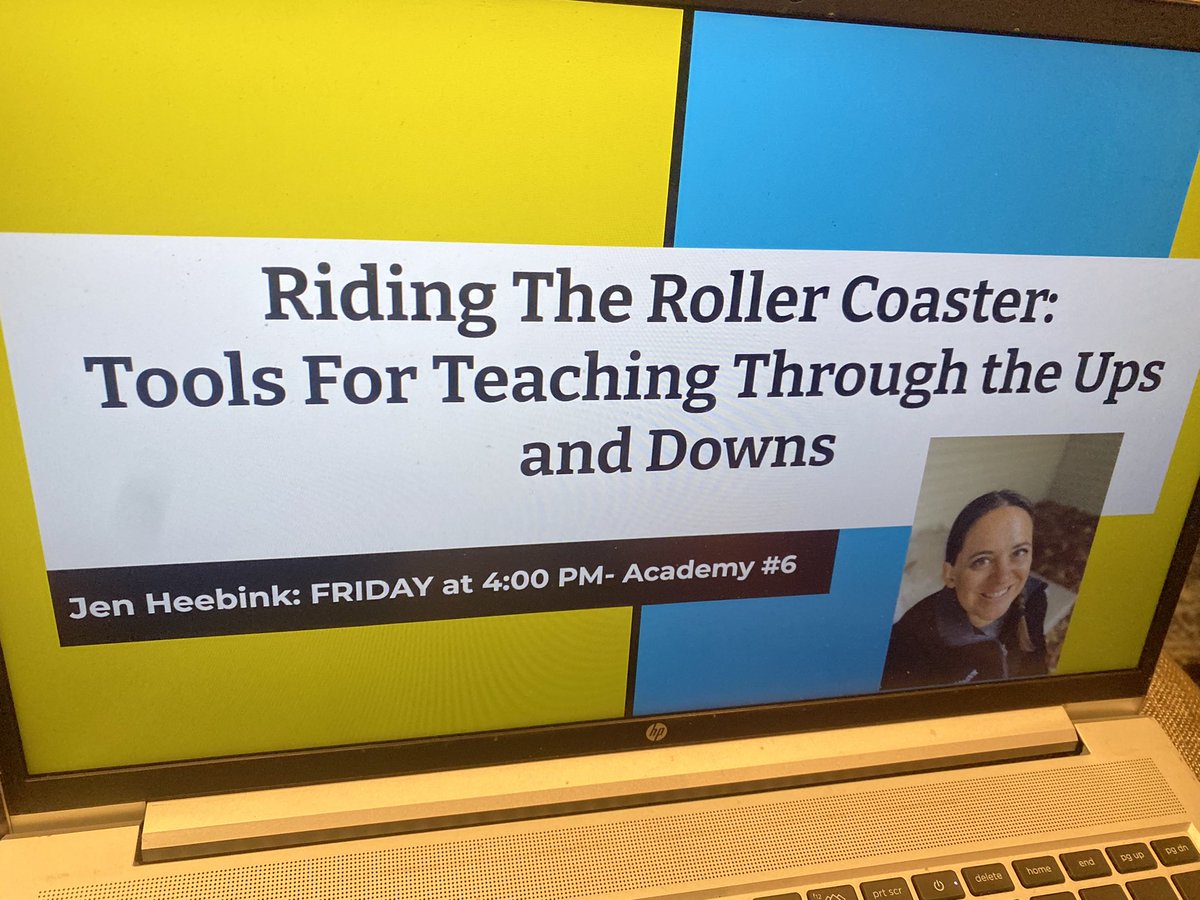 Up next! The rollercoaster 🎢 arrives <a href="/NAPEC2021/">National APE Conference 52</a> <a href="/CAHPERD/">CAHPERD</a> ! 4pm Academy #6!! #physed #adaptedpe