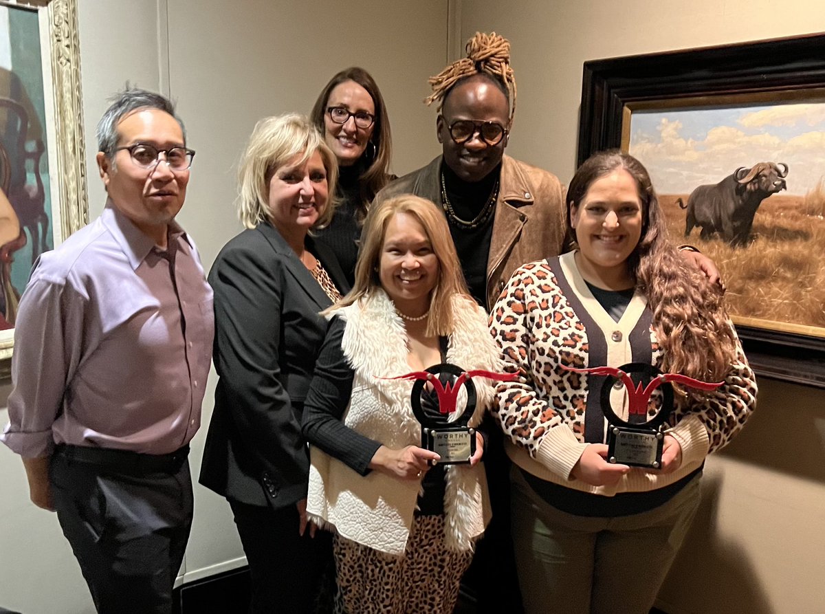 Proud to be a part of the <a href="/TCUBurnettMed/">The Anne Burnett Marion School of Medicine at TCU</a> Strategy and Communications team that won two of the top awards at the Greater Fort Worth Chapter of <a href="/PRSA/">PRSA</a> 2023 Worthy Awards tonight! 🏆🏆😎

<a href="/TCU/">TCU</a> 

#GFWPRSA #communications #media #storytelling #video #publicrelations #leadontcu #gofrogs