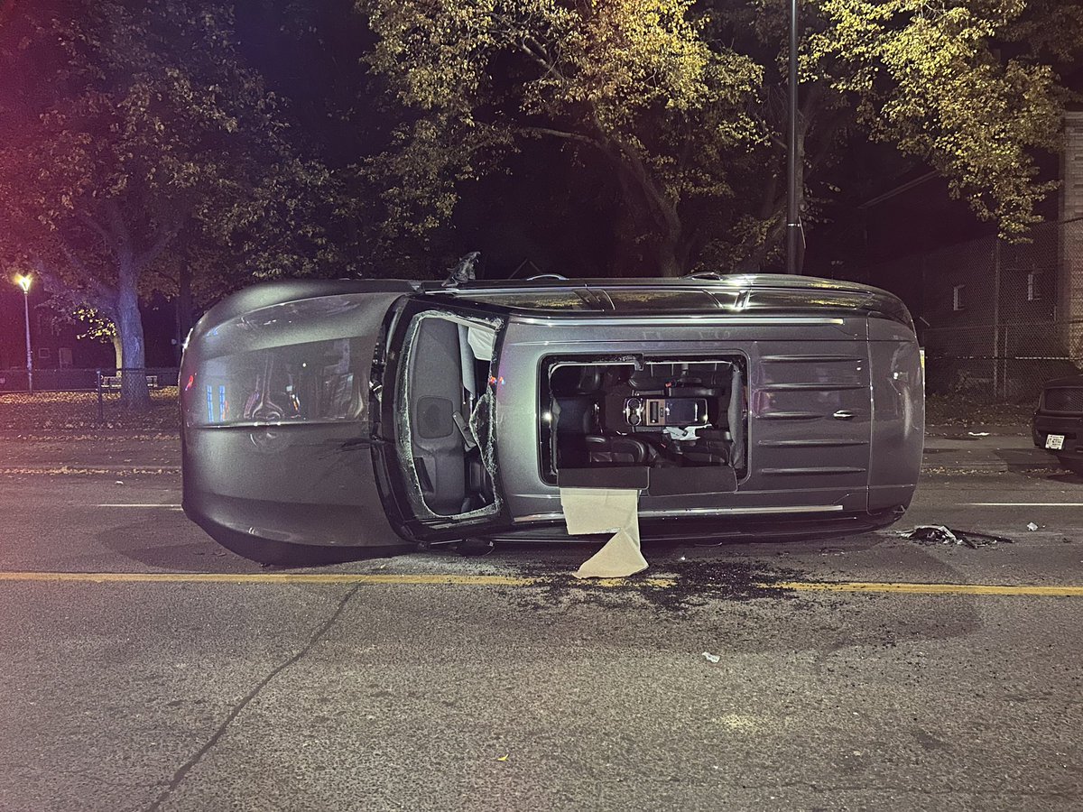 It’s only shift 2 of 7 and we already had a flipped car each day. One driver was charged with impaired operation while the other was sober. No serious injuries for either as well. #arrivealive #dontdrinkanddrive