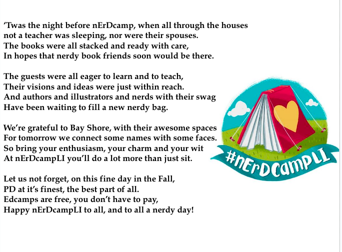 It's the Night Before #nerdcampLI