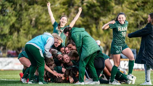 HorizonHawksGBB's tweet photo. Congrats to former Hawk Taite DeLange on scoring the game winning goal in PKs to advance the CSU Rams into the Mountain West Conference Championship!! https://t.co/hwGEWWns48