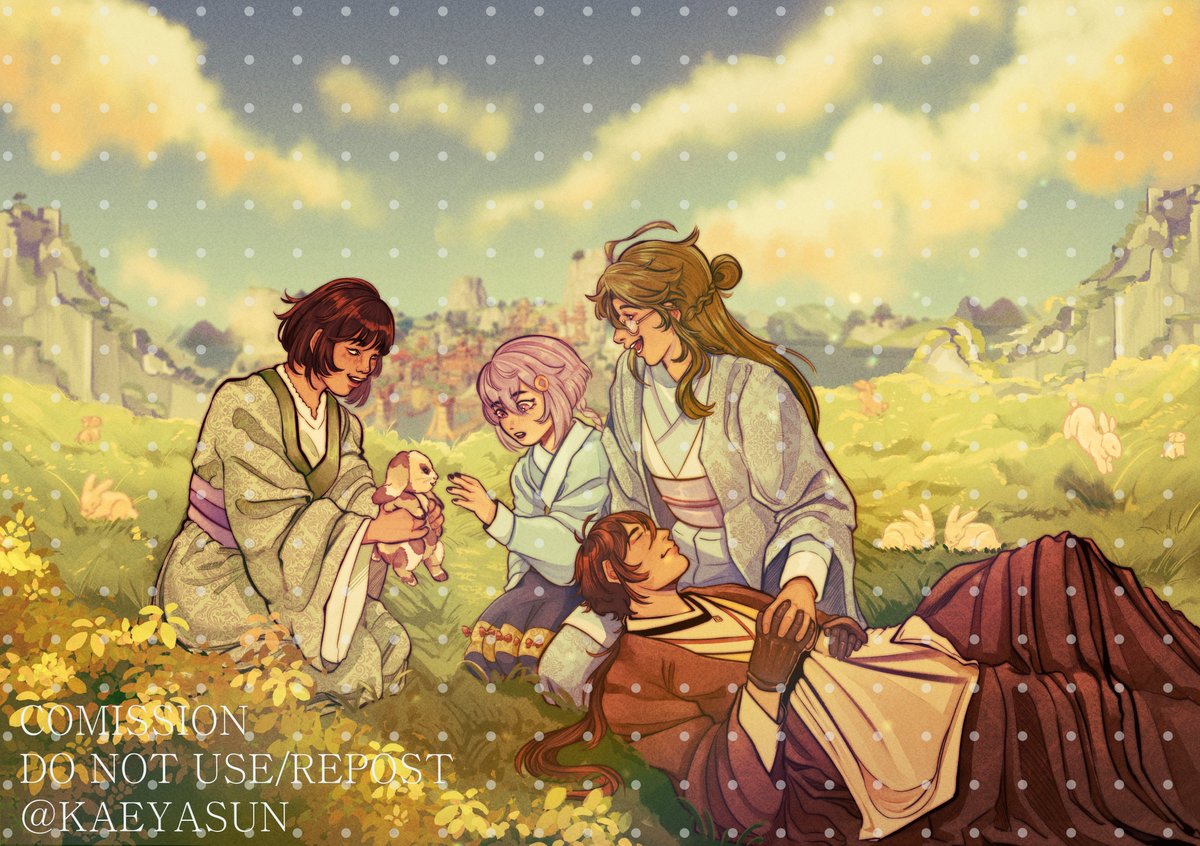 kaeyasun's tweet photo. #commission done for the lovely @sanke_carp 💕💕 thank you for trusting me with them :') they were a joy to draw https://t.co/CSrvvJIQmH