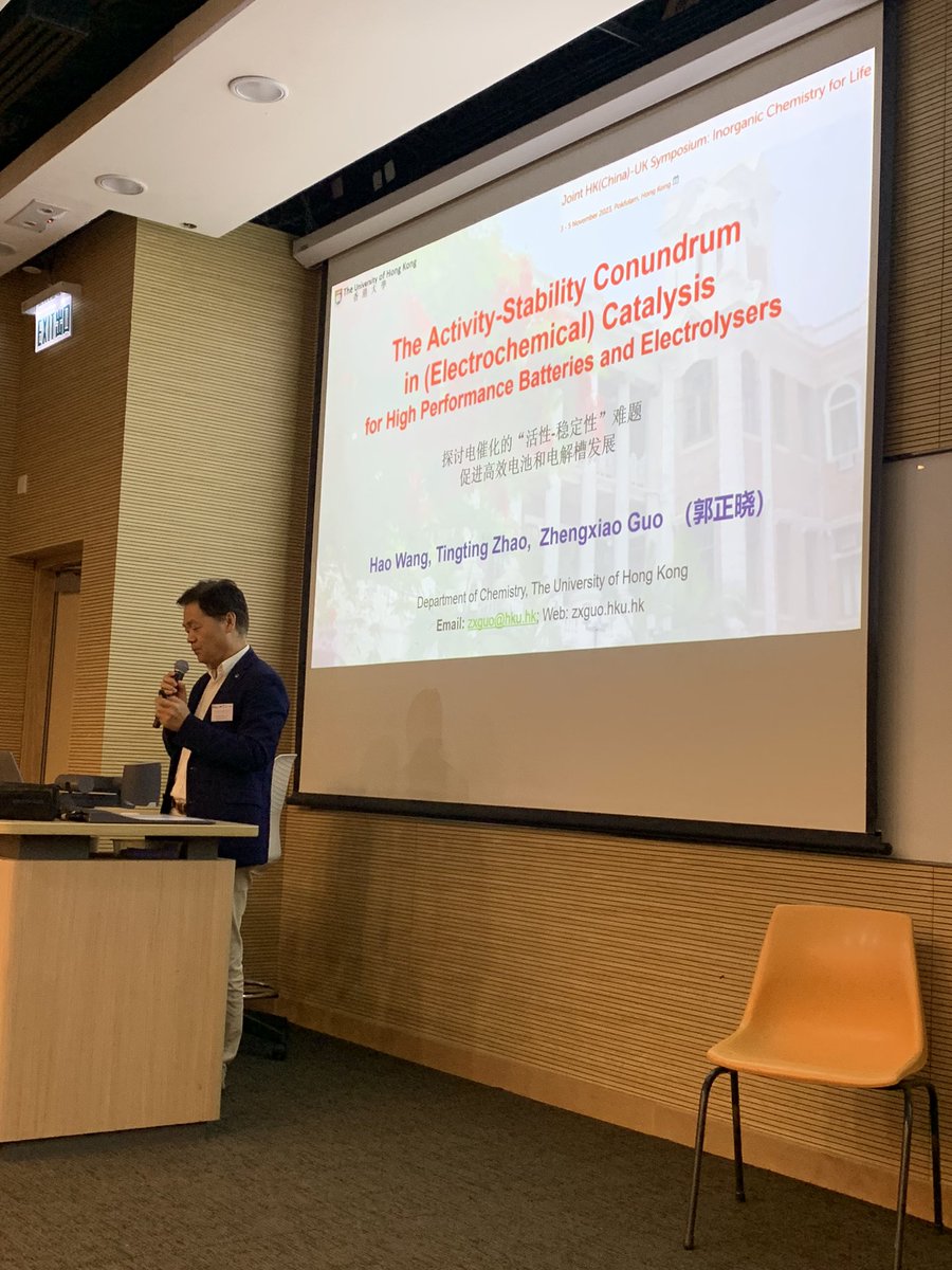 InorgChem4Life's tweet photo. Zhengxiao Guo on electrochemical catalysis https://t.co/XvWvpjGJSy