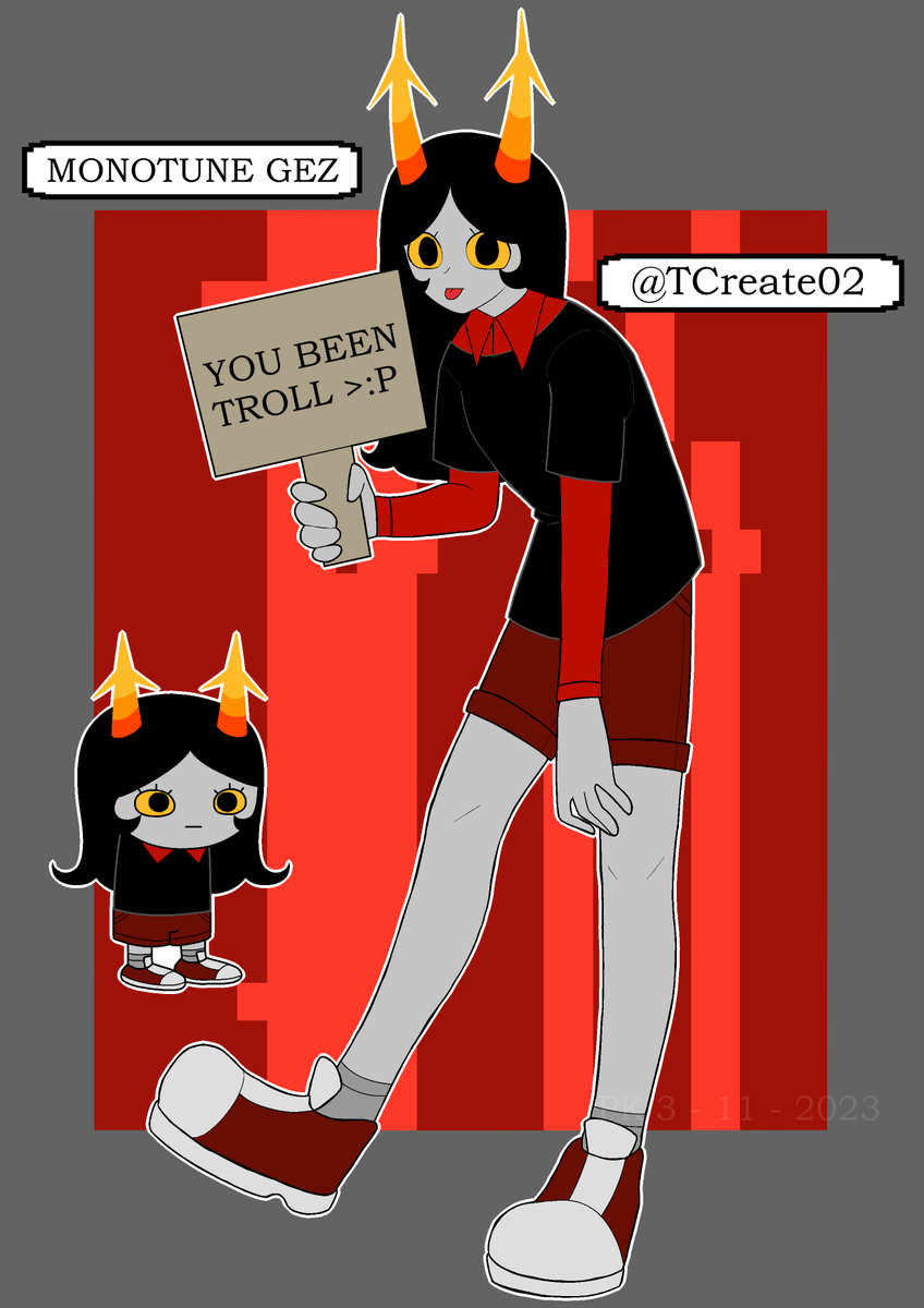 TCreate02's tweet photo. [OC FANDOM : HOMESTUCK]

idk about that much but i make an oc already :0 https://t.co/58AVIlw45l