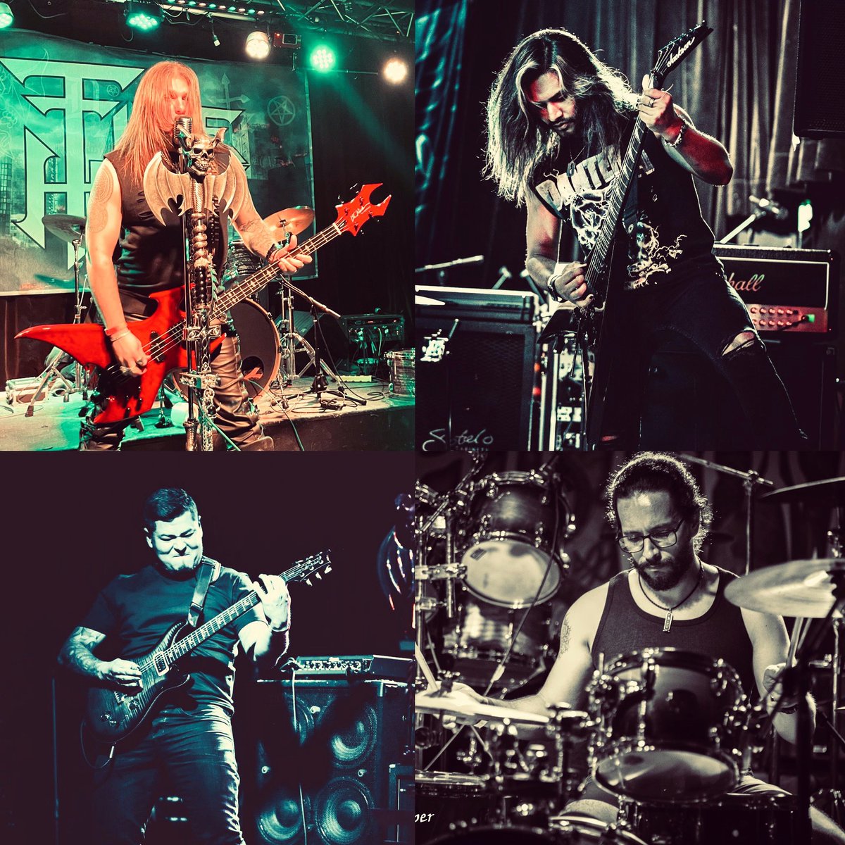 FireHazeBAND's tweet image. FireHaze 2023 
Black Troops - Bass &amp;amp; Vocals 🎸🎤
Larry The Machine - Drums 🥁
Colo The Killer - Rhythm Guitar🎸
Mö The Menace - Lead Guitar  🎸