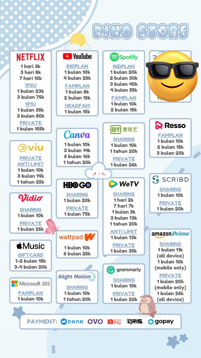 ninesunity_'s tweet image. 🐙Jual aplikasi Premium🐙

Order? DM  or WA wa.me/6285939486231
