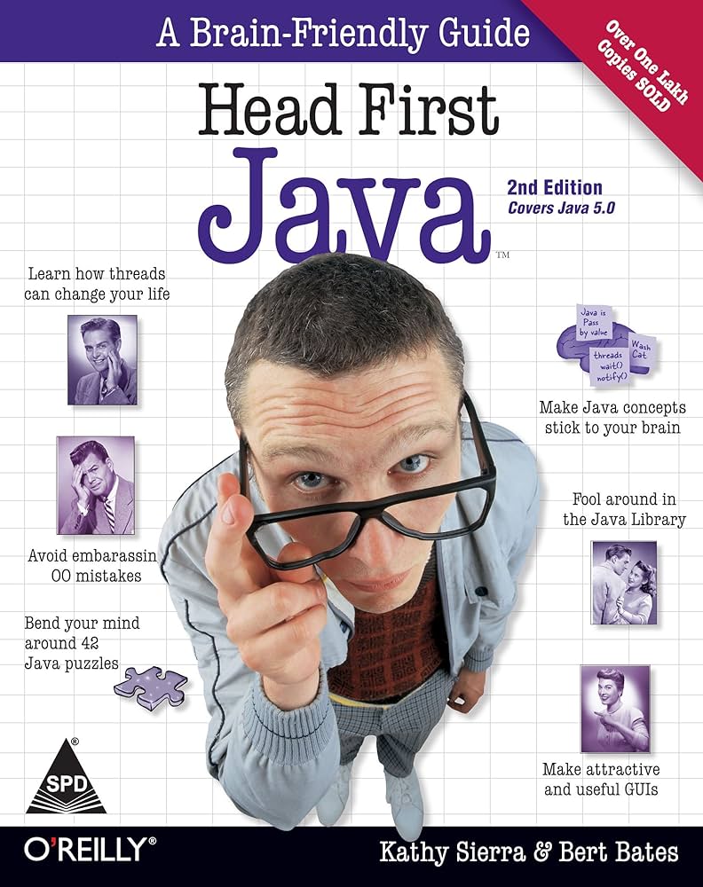 Tech_Code_Learn's tweet image. #HeadFirstJava is one of the best book to learn Java Programming
it's still a great book to learn Java for complete beginners
#Java #JavaBooks
#JavaProgramming
#coding
#100daysofcoding