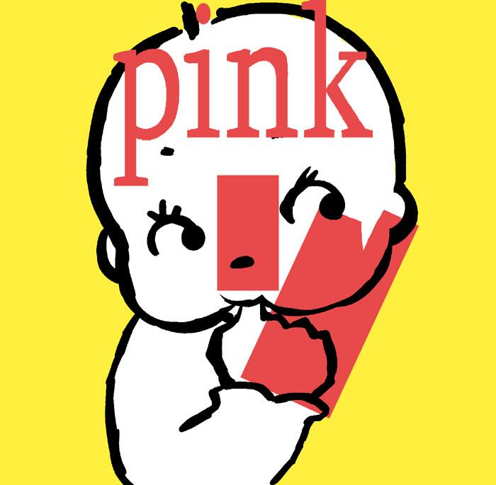 「PINK / PSYCHO-DELICIOUS」|おてんば丼のイラスト