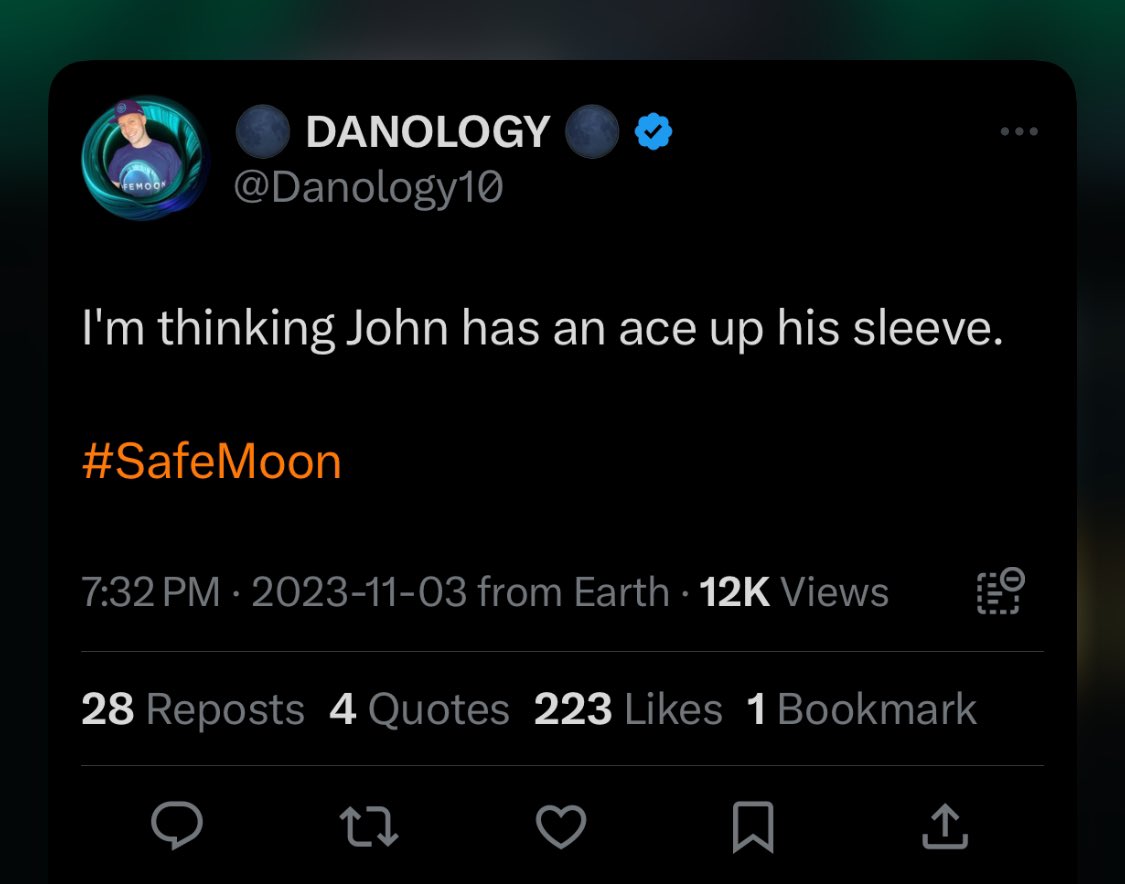 Lmao 🤣 stuff like this shows the type of individuals these suckers are. They’re wannabe who are just going off of speculations. Wait and watch <a href="/Danology10/">DANOLOGY</a> will saw soon it’s all part of the plan to get arrested lmao 🤣 or “It’s part of the <a href="/safemoon/">SafeMoon</a> <a href="/netflix/">Netflix</a> series” lmao 🤣
