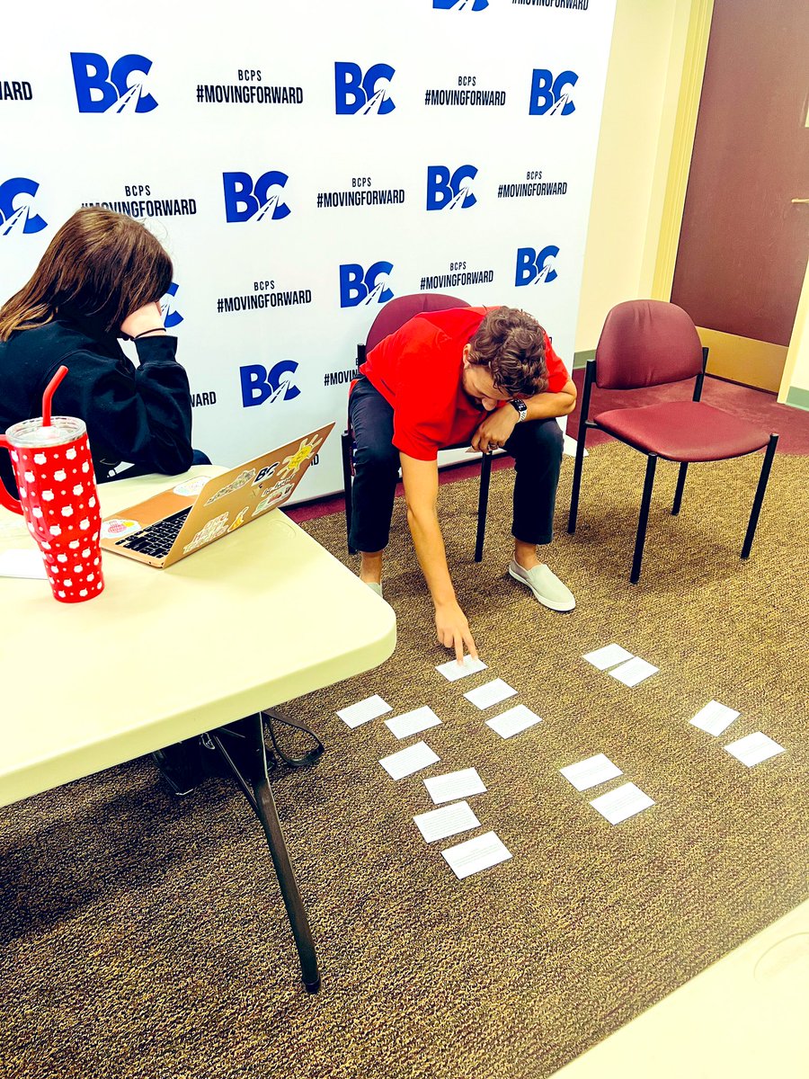 Brainstorming and co-creating a transformational Teaching and Learning Pathway experience for future BCPS teachers #MovingForward #FutureFocused