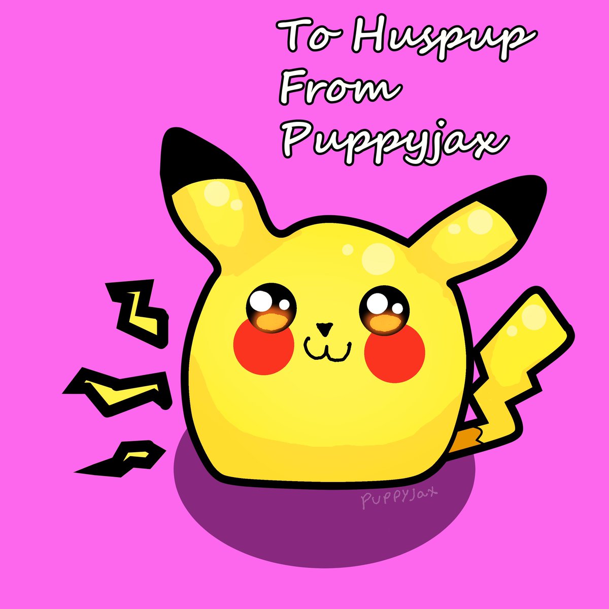 Almost forgot to show this off! I drew this for my partner with the help of a awesome tutorial from <a href="/Shyfoxx_/">SHYFOXX | Rebecca 🖌</a> im brand new at drawing so I’m shocked I could pull this off lol 😂 
#jaxisartsy #Vtuber #ENVtubers #VTuberUprising #VtuberEN