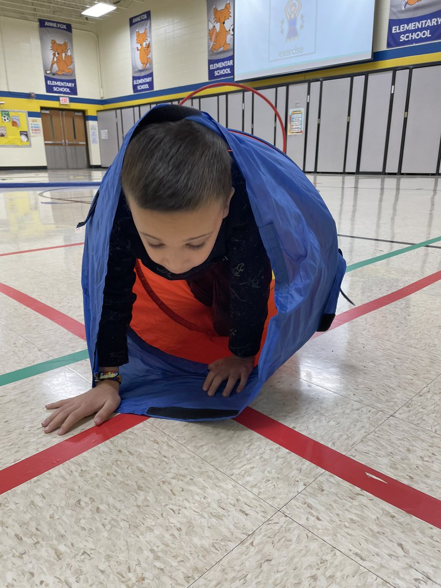 The ASD classes had a great time this week working on their balancing and core strength through our obstacle course!