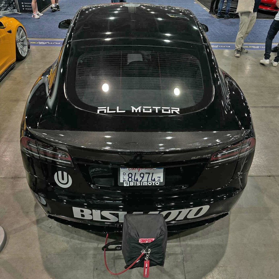 NabVisualDesign's tweet photo. Bisimoto _ Tesla Model S Plaid _ SEMA 2023
Render to Reality
@bisimoto + @unpluggedperformance
#Bisimoto #Tesla #ModelS #ModelSPlaid #Model3 #ModelX #SEMAshow2023 #SEMA2023 #unpluggedperformance #Bisimotoengineering #NABVisualDesign https://t.co/3T2G1yx8jH