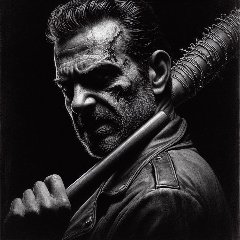 FatMonkeyPrints's tweet photo. neagan art  #twd #art #tattooideas #somethingforeveryone  #trending https://t.co/1KEIzIcSeQ