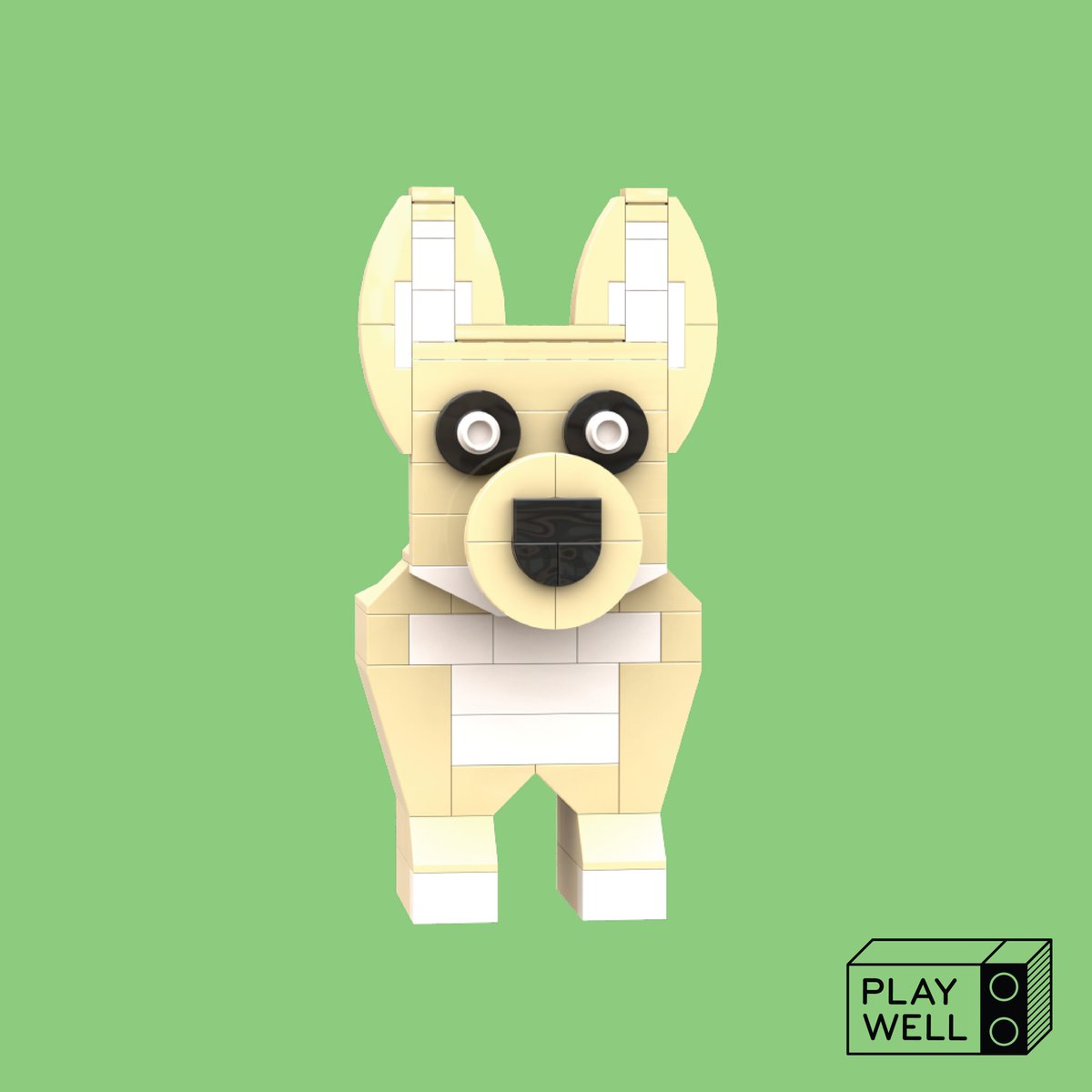 We created a Corgi Glasses Holder Custom LEGO® set that's more than just a cute dog, it's also functional! 

Click the link to download the FREE instructions here: playwell-bricks.com/product-page/c…

Happy Friday, and happy building!