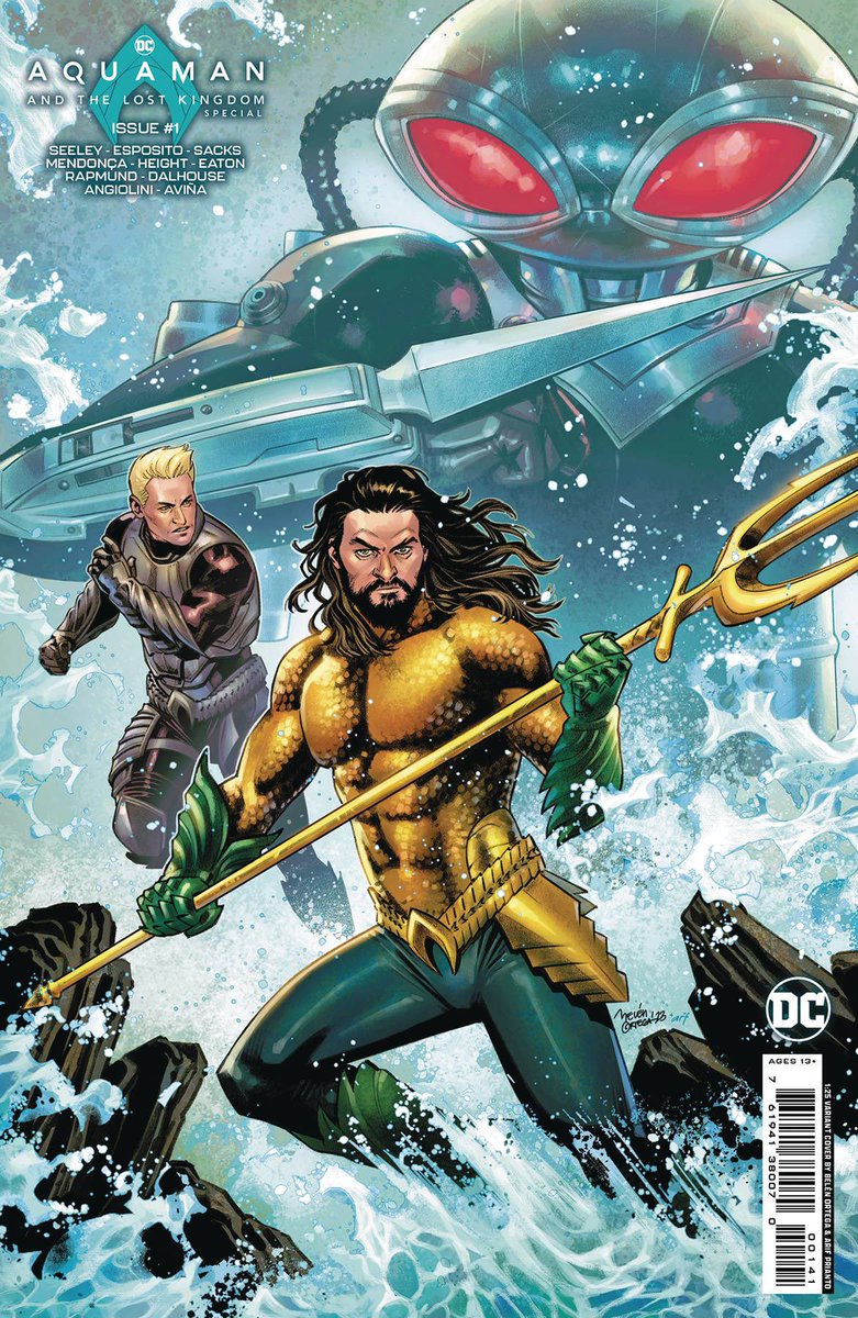 AQUAMAN AND THE LOST KINGDOM SPECIAL #1 variant cover by <a href="/BelenOrtega_/">Belén Ortega ☆</a> &amp; Arif Prianto