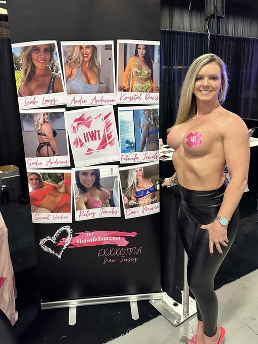 Come see me @EXXXOTICA !!!   @TheHotWifeTour is at booth 1157 https://t.co/L1GDHJpT5P<a class="tags" target="_blank" title="On Twitter" href="/?out=eyJ0eXAiOiJKV1QiLCJhbGciOiJIUzUxMiJ9.eyJpYXQiOjE3MjA2NjQzNTMsImlzcyI6InR3cG9ybnN0YXJzLmNvbSIsIm5iZiI6MTcyMDY2NDM1MywiZXhwIjoxNzUyMjAwMzUzLCJyZWRpcmVjdF91cmwiOiJodHRwczovL3R3aXR0ZXIuY29tL0VYWFhPVElDQSJ9.CoGPtEGfARuc7YwVdBtF3w5yOkIS91VsyXFplcd27YiQGvtUSt40JNrjGlVBAekKrdPh921lmbEH447un2Vfrw">@EXXXOTICA</a><a class="tags" target="_blank" title="On Twitter" href="/?out=eyJ0eXAiOiJKV1QiLCJhbGciOiJIUzUxMiJ9.eyJpYXQiOjE3MjA2NjQzNTMsImlzcyI6InR3cG9ybnN0YXJzLmNvbSIsIm5iZiI6MTcyMDY2NDM1MywiZXhwIjoxNzUyMjAwMzUzLCJyZWRpcmVjdF91cmwiOiJodHRwczovL3R3aXR0ZXIuY29tL1RoZUhvdFdpZmVUb3VyIn0.zax2nS8egCnQV0iMz138hOOpYK7IqxeeyB5tAf_8s-Xkb_9vrRHpXh2VoOk9CilxXQ7GNEbxgjVpqHEEpZ3p7Q">@TheHotWifeTour</a>