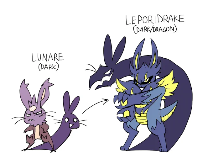 final fantasy fakedex inclusion! a rabbit inspired by golbez! 