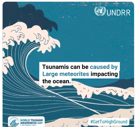 troth1618's tweet photo. 🌊Upcoming #NEAMWave23 Tsunami Exercise on 6&amp;7 Nov! 👀
Two Scenarios: Atlantic &amp; Hellenic #Earthquakes
#Tsunami cause:
Earthquakes🏚️
Volcanic eruptions🌋
Submarine landslides🌊
Coastal rock falls🪨
Large meteorites☄️ https://t.co/ESfgDAbEvl