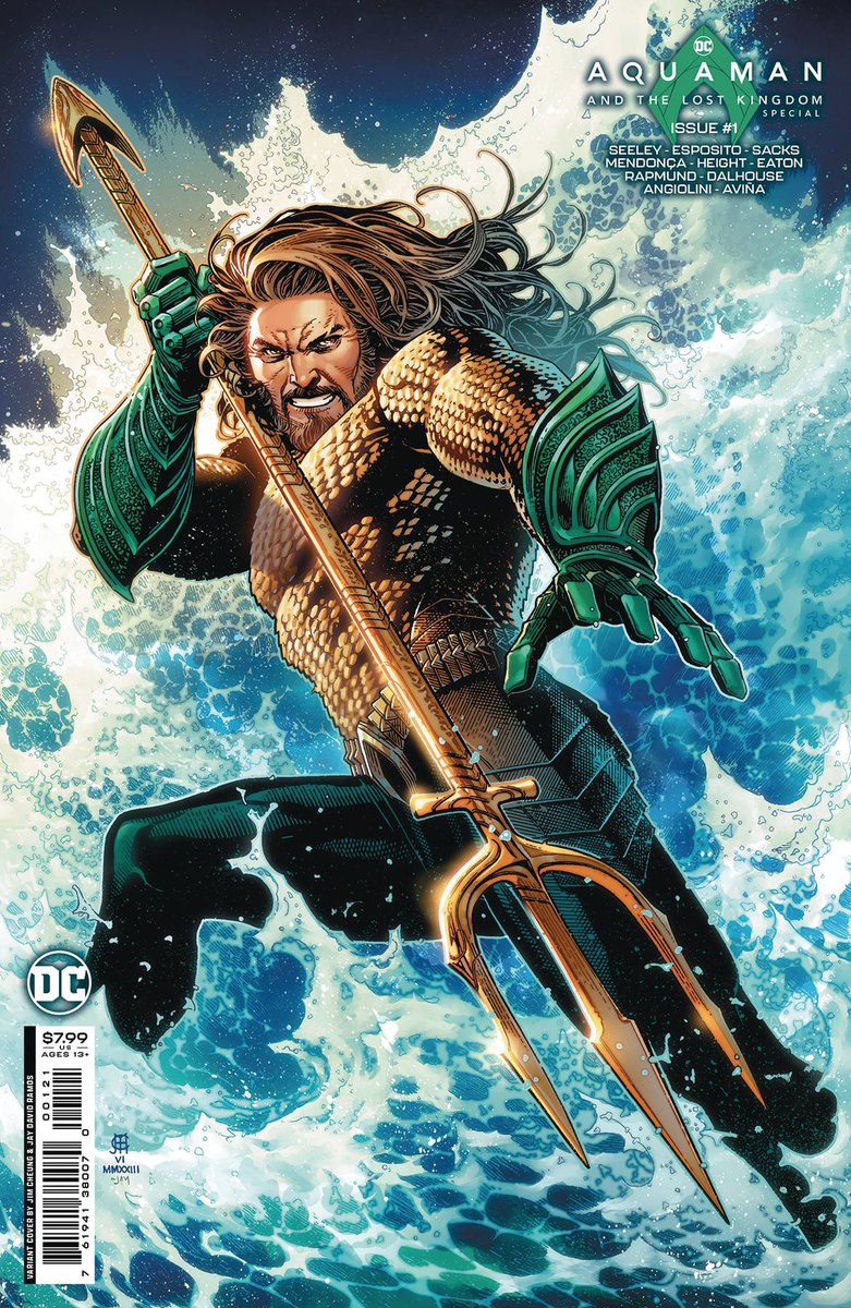 AQUAMAN AND THE LOST KINGDOM SPECIAL #1 variant cover by Jim Cheung &amp; <a href="/jdramoscolors/">Jay David Ramos</a>