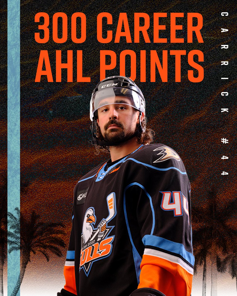SDGullsAHL's tweet photo. It was a milestone point for Trevor Carrick! 

#LetsGoGulls | #SDvsCLT https://t.co/i1ruqXpkAa