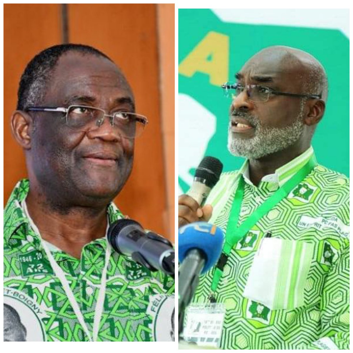 TidjaneThiam225's tweet image. Pour eux seuls,M.#Guikahué et #Yacé seraient éligibles et que la démocratie qui est avant tout le respect des textes doit reposer sur des institutions fortes et non des hommes forts ou providentiels pour parler de manière laconique du joker d'Afrique le Ministre @TIDJANETHIAM10