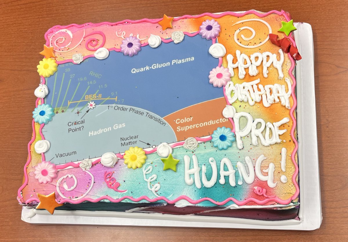 My colleague Prof. Huang turns 60 this year. Look at his former and current students and postdocs made it for him 🤩🤩🤩🎊🎊🎊